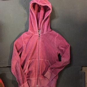 Juicy velour hoodie